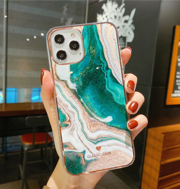 Marble mobile phone case