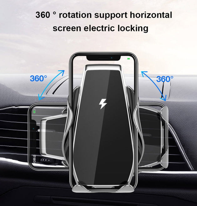 Fdgao 15W Infrared Touch Sensor Car Wireless Charger Is Suitable For Wireless Charging Mobile Phones Universal