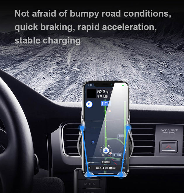 Fdgao 15W Infrared Touch Sensor Car Wireless Charger Is Suitable For Wireless Charging Mobile Phones Universal