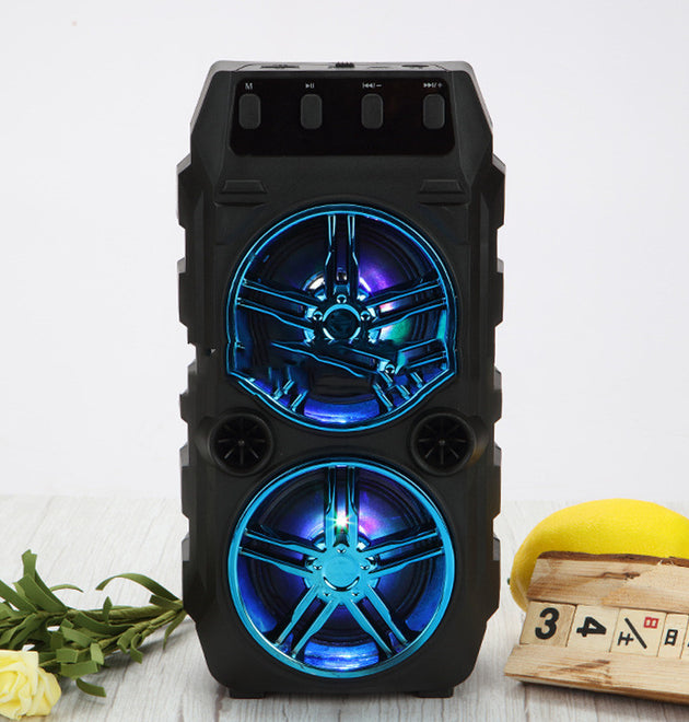 Wireless Bluetooth Speaker Dual Speakers Outdoor Portable Loud Speaker