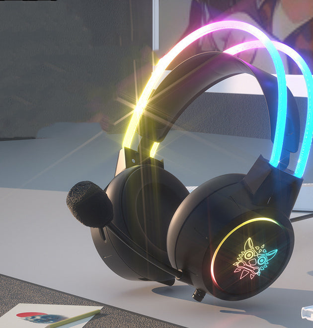 Headset Fashion Light-emitting Wired Gaming Headset