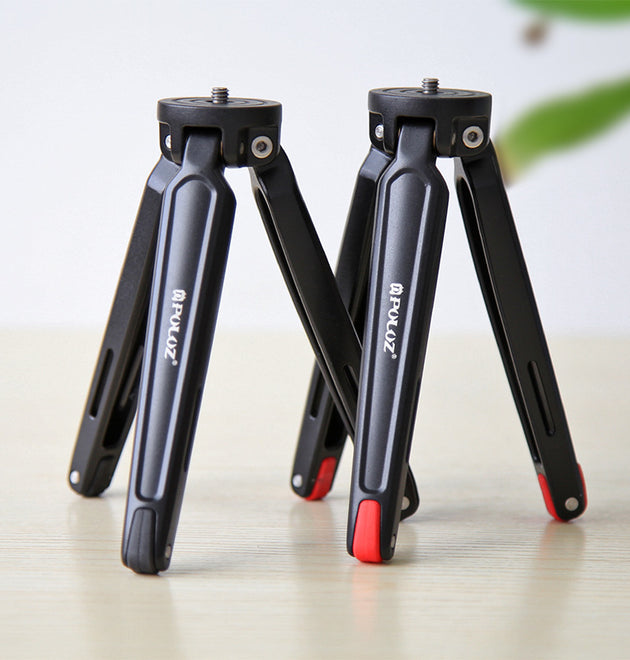 Compatible with Apple, Mobile phone metal mini tripod Desktop tripod