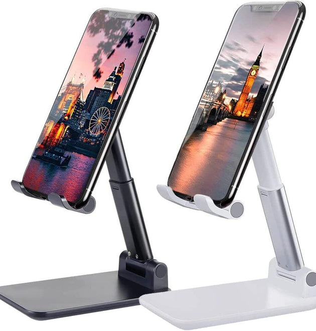 Cell Phone Stand Desktop Holder Tablet Stand Mount Mobile Phone Desktop Tablet Holder Table Cell Foldable Extend Support Desk Mobile Phone Holder Stand